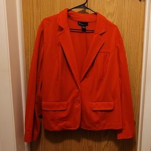Red Lane Bryant jacket